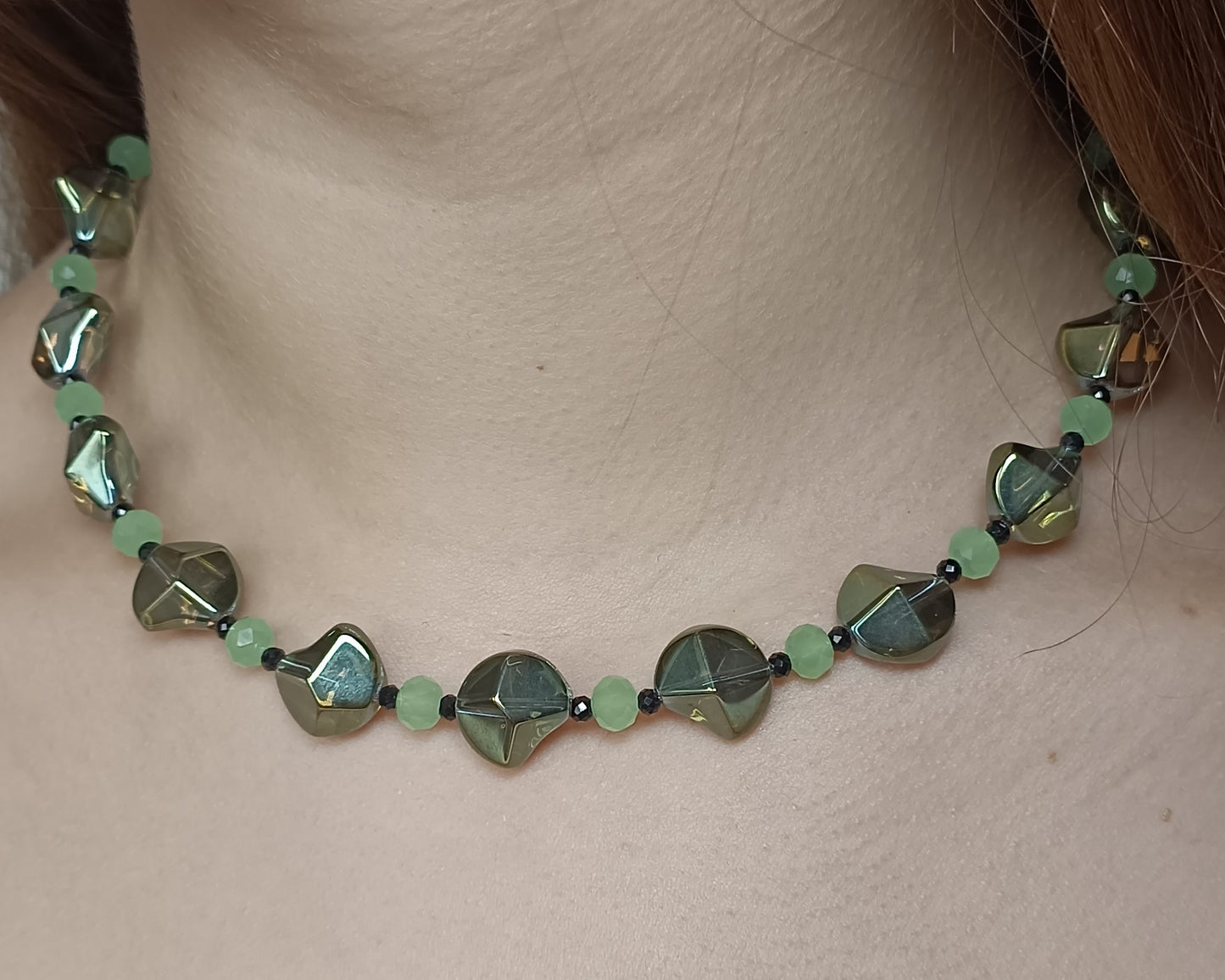 Collier vert