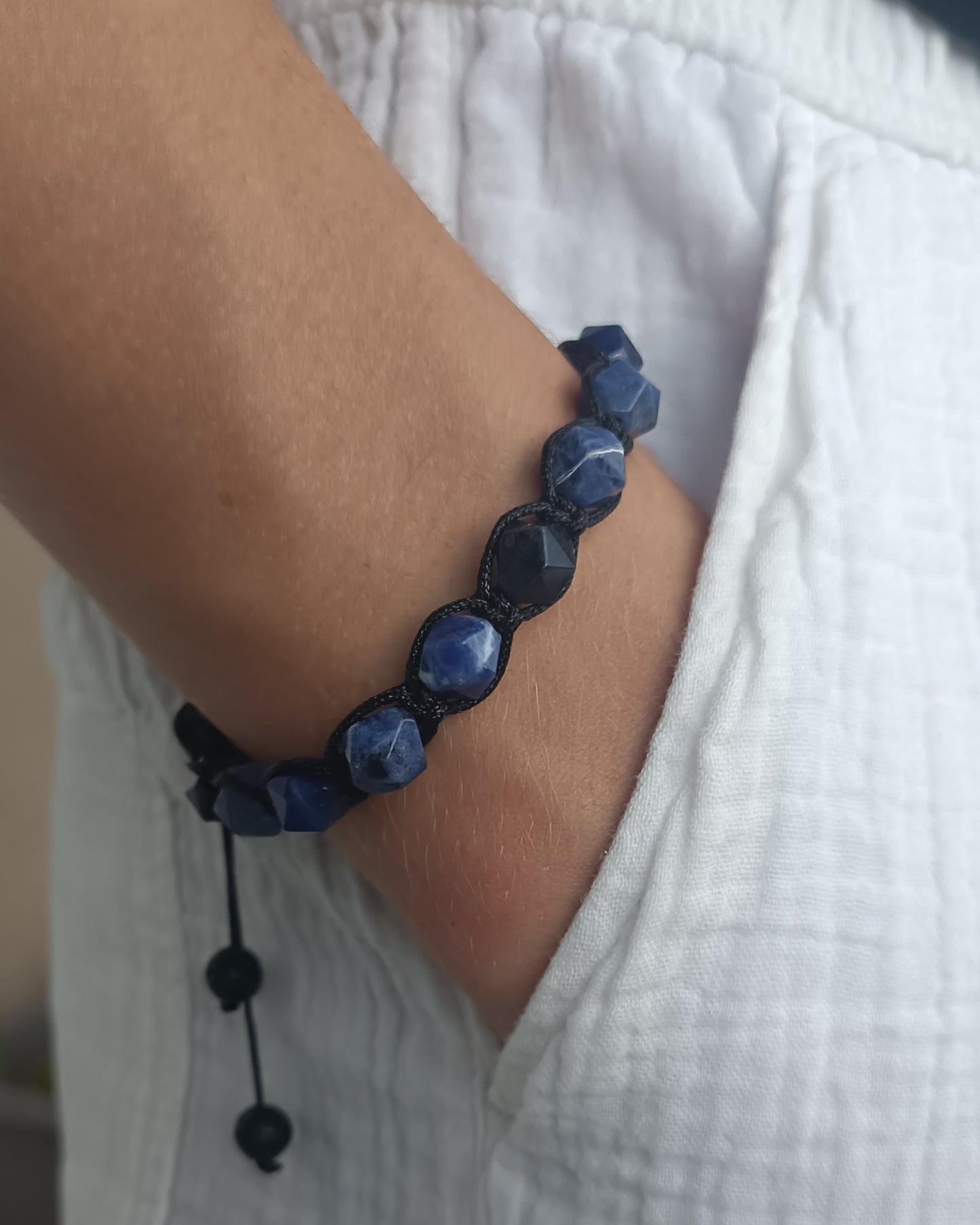 Bracelet d'homme Sodalite