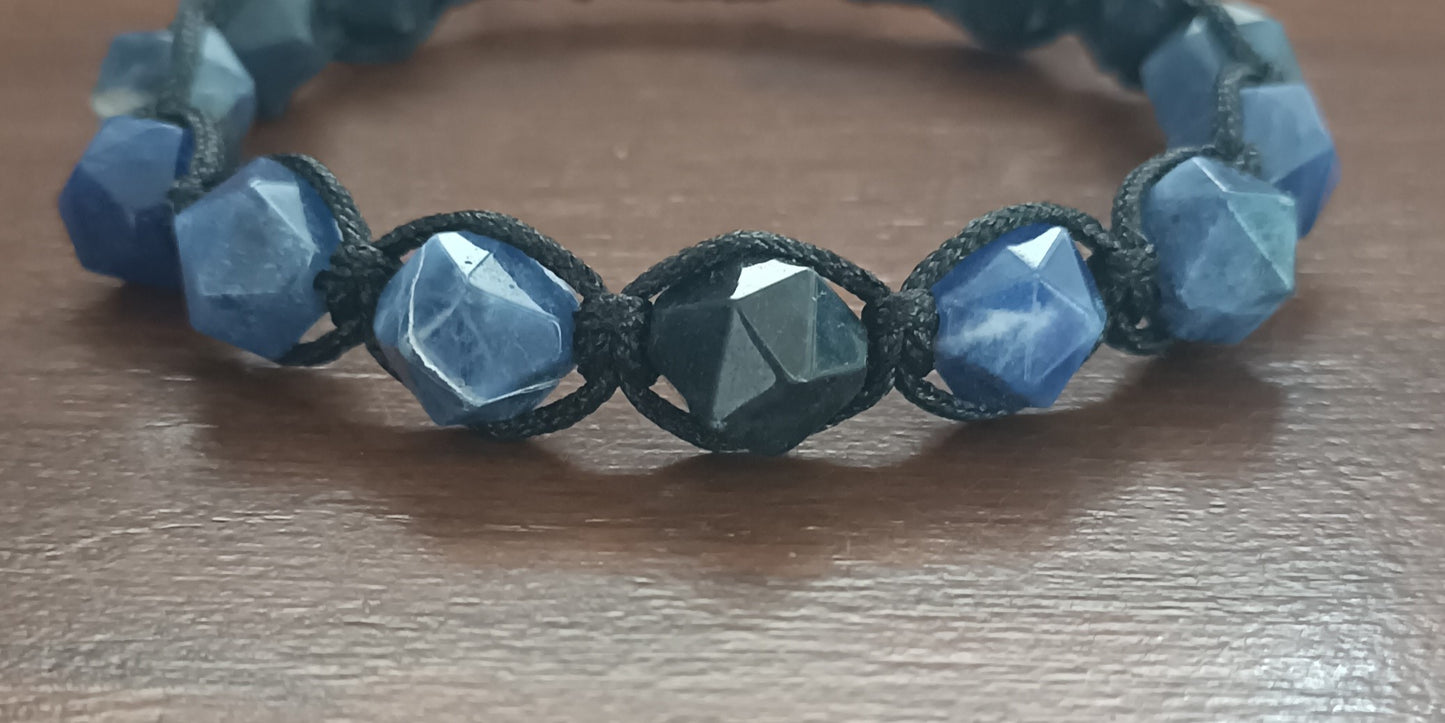 Bracelet d'homme Sodalite