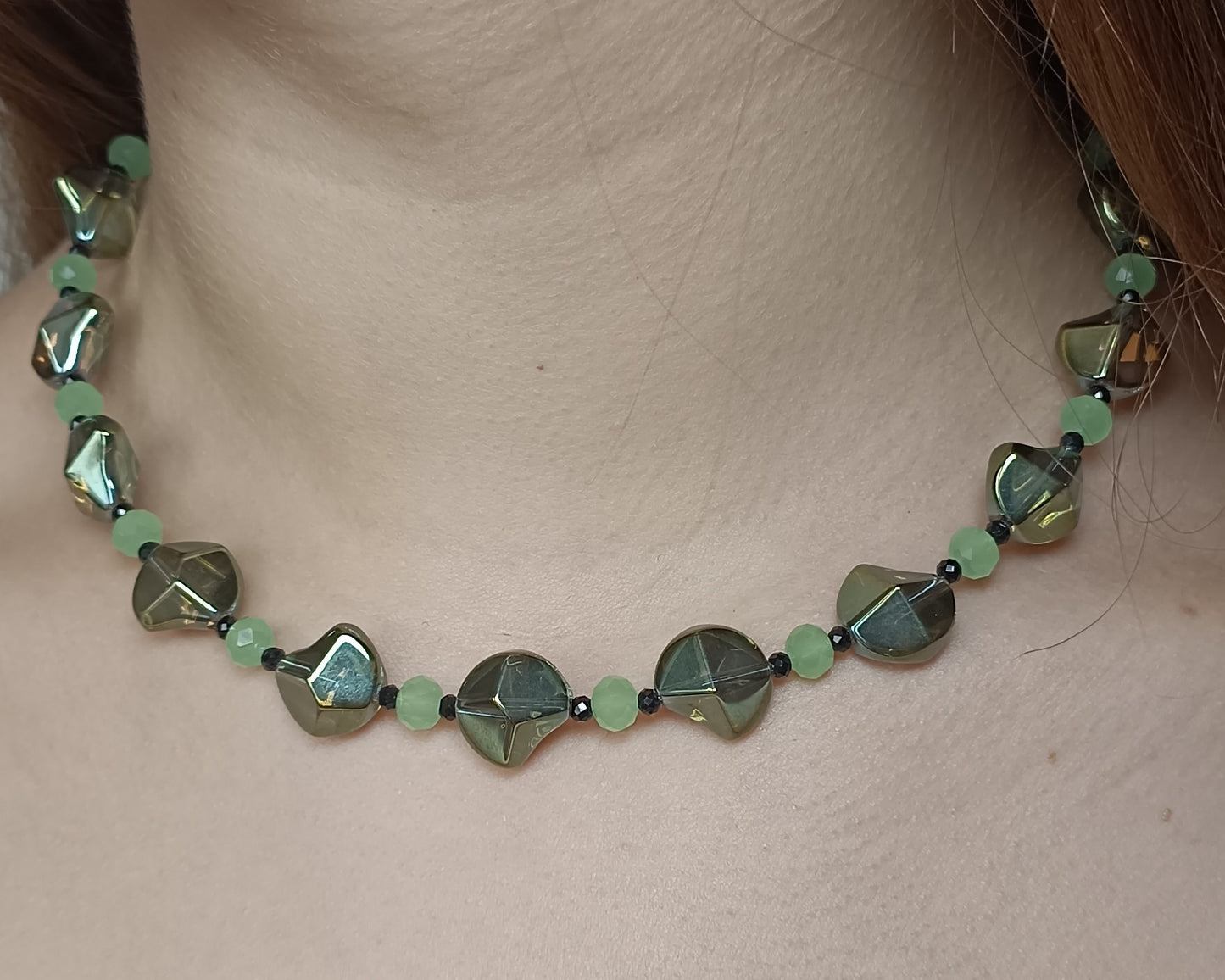 Green necklace