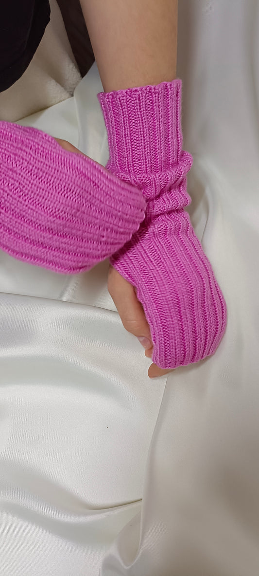 Extra-fine merino mittens