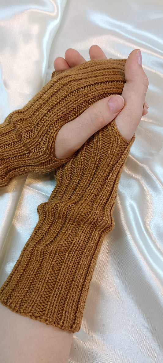 Extra-fine merino mittens