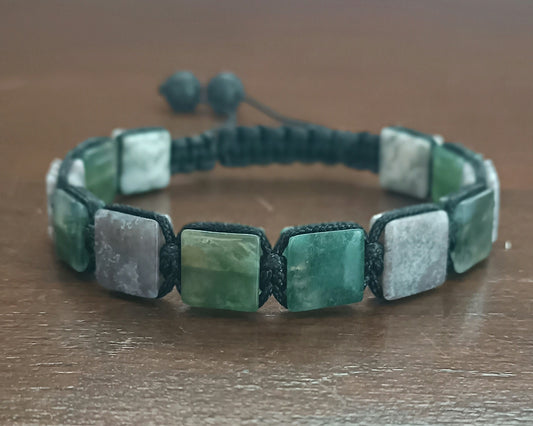 Indian Agate Men's Bracelet