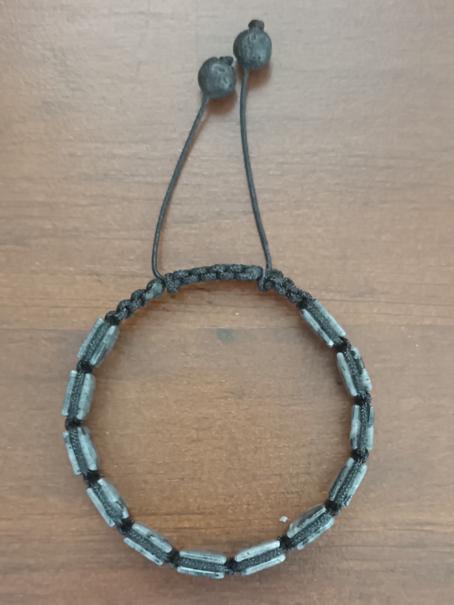 Bracelet d'homme Labradorite carré